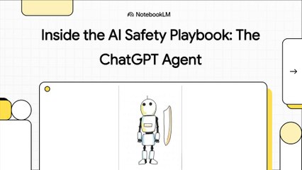 Entdecken Sie das KI-gestützte Erklärvideo von NotebookLM zu Sicherheit & ChatGPT Agents 🔍