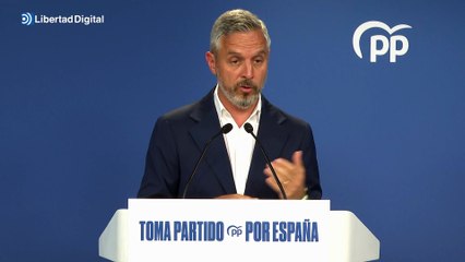 El PP acusa a Illa de atacar a Madrid para "intentar tapar" su "mala gestión"