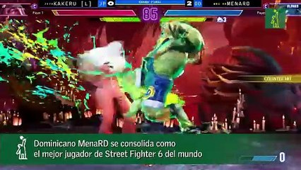 Dominicano MenaRD se consolida como el mejor jugador de Street Fighter 6 del mundo