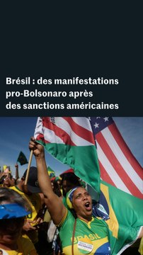 Brésil : 37 000 sympathisants pro-Jair Bolsonaro réunis à Sao Paulo pour remercier Donald Trump