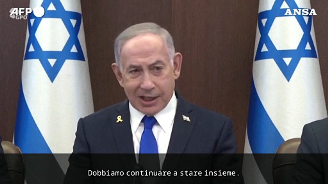Netanyahu: "In settimana ordini a Idf per la campagna a Gaza"