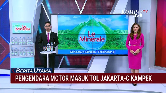 Tersesat Ikuti Maps, Pengendara Motor Masuk Jalan Tol Jakarta-Cikampek | BERITA UTAMA