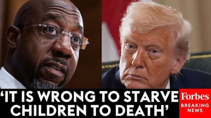 'Silence Is Complicity': Raphael Warnock Demands Trump Administration Action To End To Starvation In Gaza