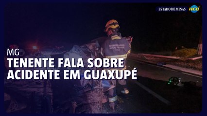 Tenente Pereira fala sobre acidente que matou oito em Guaxupé