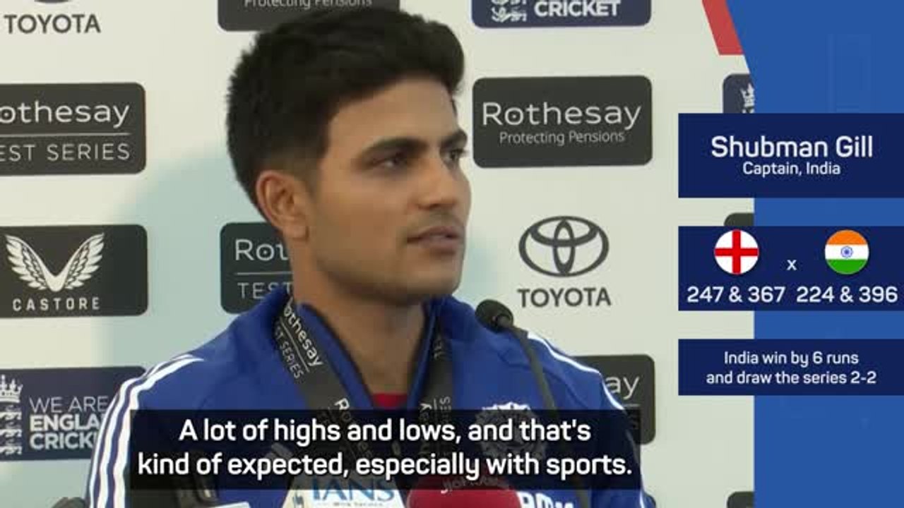 'The journey was worth it' - Gill delighted with India's incredible fifth Test win