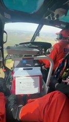 Arcanjo 03 realiza transporte aeromédico de coração em Mafra para transplante em São Paulo