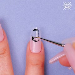 Sliding into cuteness with penguin nails 🐧