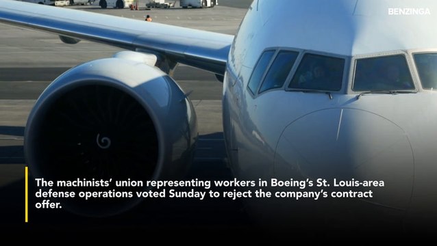 Boeing Faces Strike As 3,200 Defense Workers In Missouri, Illinois Reject New Contract Offer
