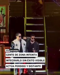 ¡Chyno Miranda es captado en tarima con una actitud “extraña”!