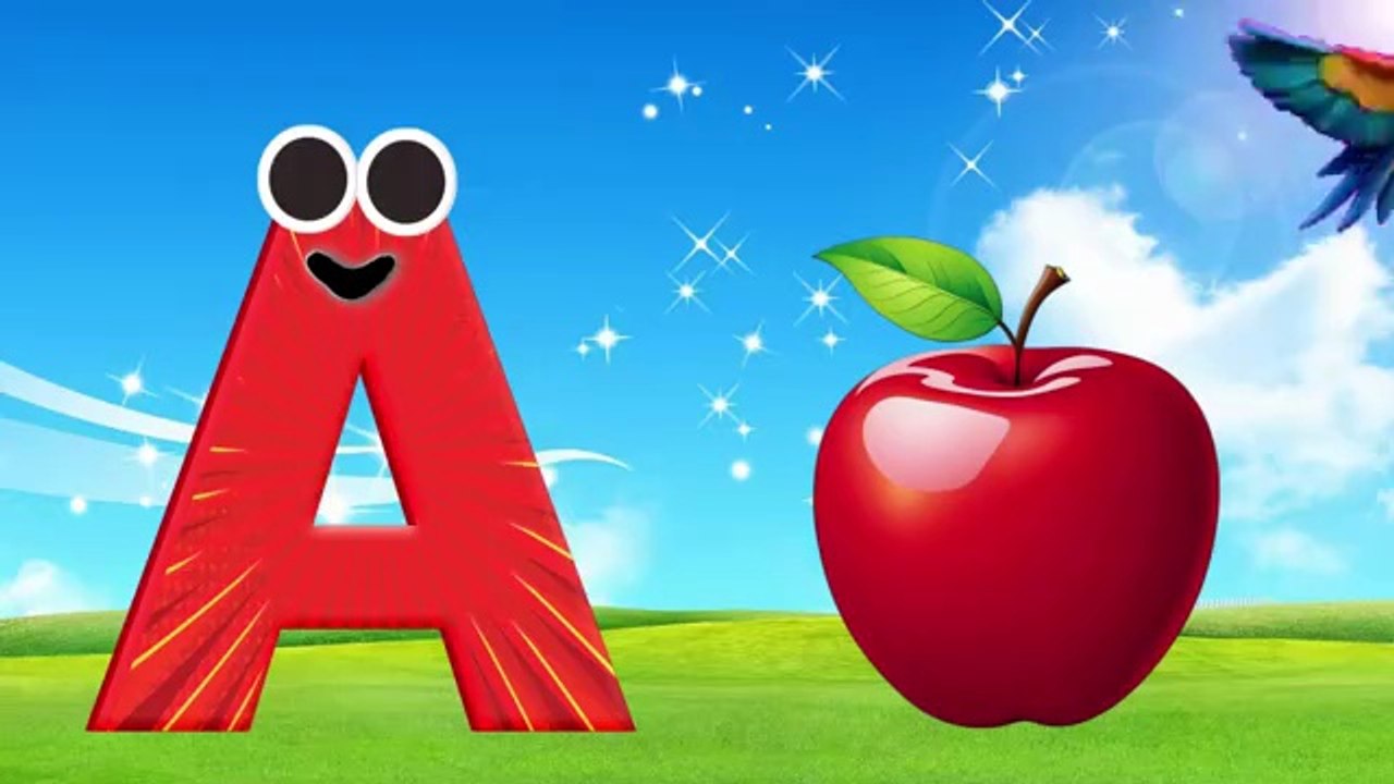Phonics Song with TWO Words - A For Apple - ABC Alphabet Songs with ...