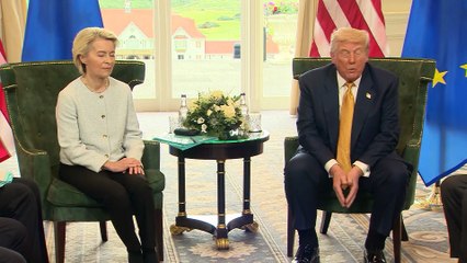 Bruselas trabaja para cerrar un acuerdo formal sobre aranceles con EEUU