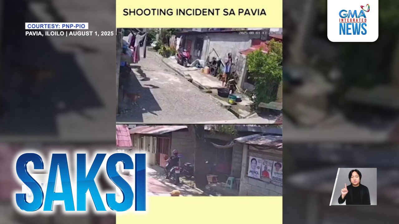 Lalaki sa Iloilo na nang-atake umano gamit ang kutsilyo, patay nang barilin ng rumespondeng pulis | Saksi