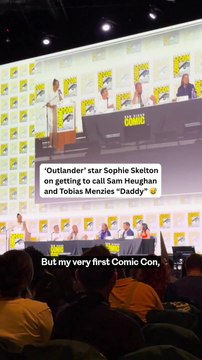 Sophie Skelton on Getting to Call Sam Heughan and Tobias Menzies “Daddy”