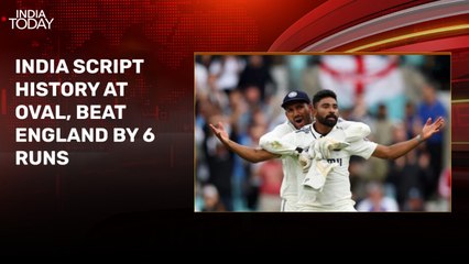 India beat England in a thriller at Oval, level series 2–2, MP’s chain snatched in Delhi