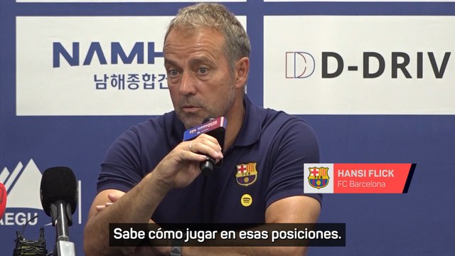 Flick sobre Rashford: Puede jugar de nueve y de once