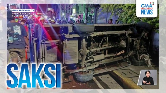 Saksi: (Part 1) Tumagilid na multicab; Kaso ng leptospirosis; PBBM, may hawak nang mga pangalan ng mga sangkot umano sa katiwalian sa mga proyekto ng gobyerno