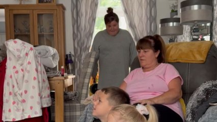 Mom gets caught off guard as trick turns into a loud prank