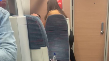 Guy flips out at women after being told to leave an unwell girl alone