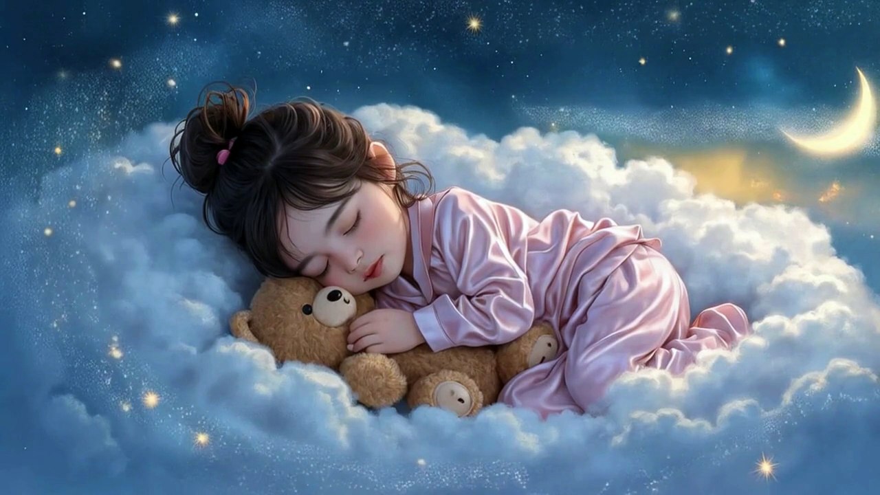 Berceuse Relaxante : Voyage parmi les Étoiles – Animation Douce pour Dormir Bébé