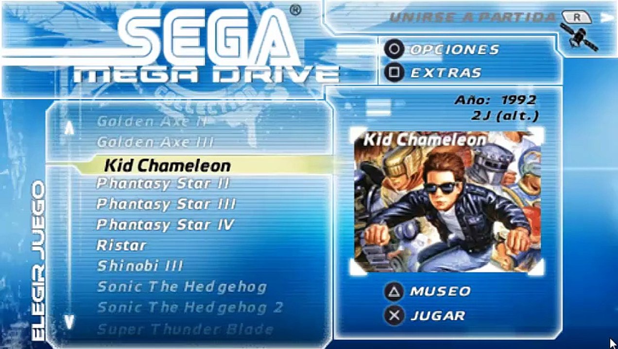 Sega Mega Drive Collection para PSP PPSSPP