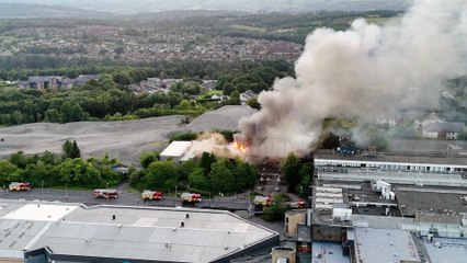 Cumbernauld: Fire at St Mungo's Church