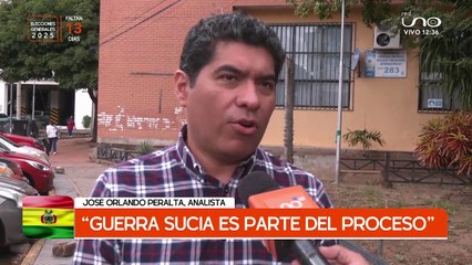 ANALISTA: ´´GUERRA SUCIA ES PARTE DEL PROCESO´´