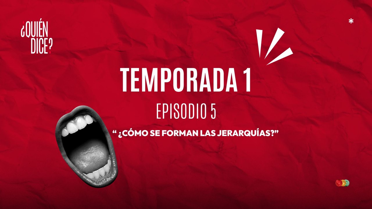 05 ¿CÓMO SE FORMAN LAS JERARQUÍAS?