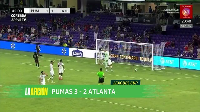 Pumas mantiene la ilusión en la Leagues Cup tras vencer a Atlanta United