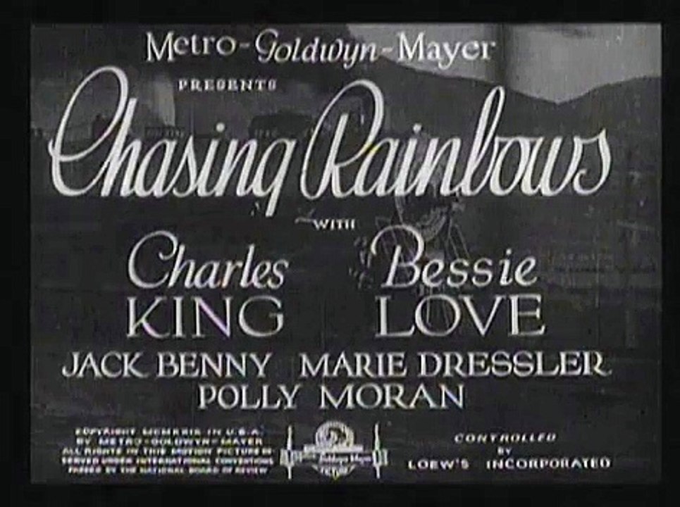 Chasing Rainbows (1930)