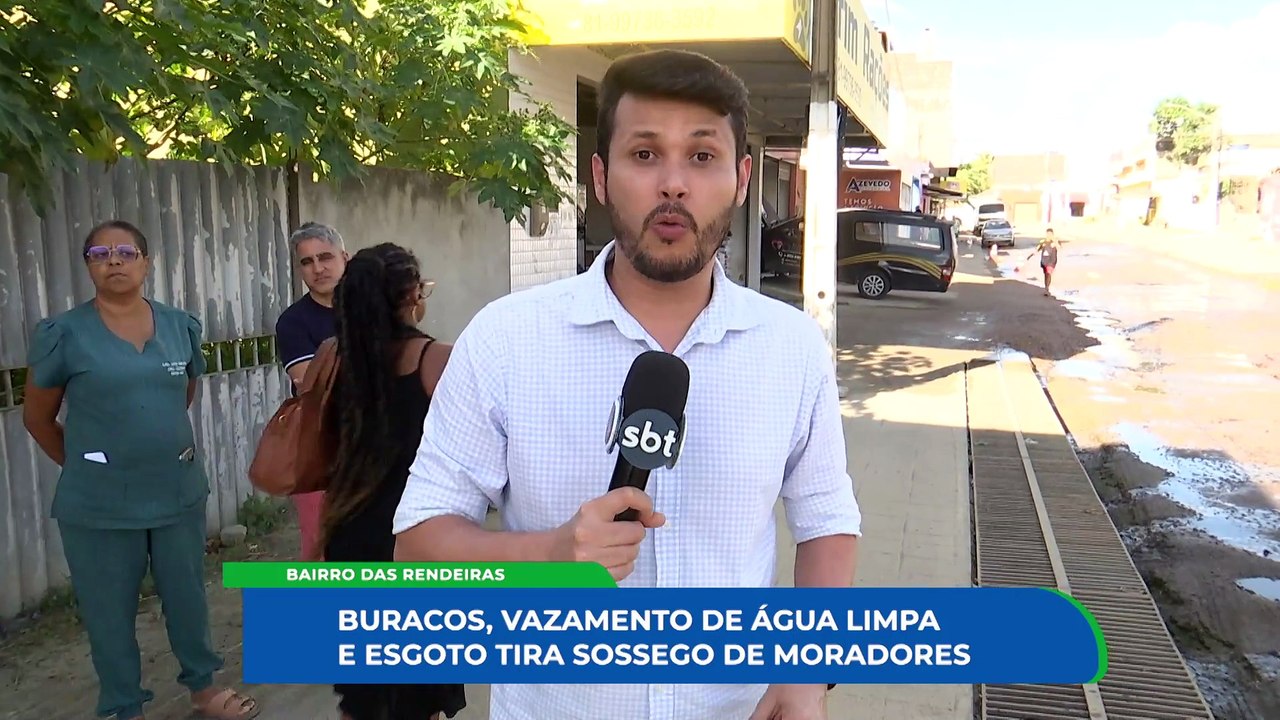 Moradores sofrem com infraestrutura precária na Avenida Major João Coelho: problemas de esgoto e água desperdiçada despertam urgência em soluções
