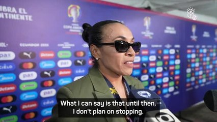 Marta 'doesn't plan on stopping' after Copa America triumph