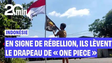 Des citoyens lèvent des drapeaux du manga « One Piece » pour contester le gouvernement