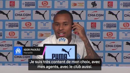 Marseille - Paixão : "On peut accomplir de grandes choses"