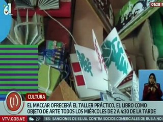 Museo de Arte Contemporáneo de Caracas será sede del taller práctico "El Libro como Objeto de Arte"
