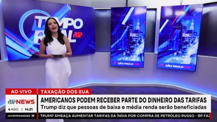Reembolso surpresa: americanos podem lucrar com tarifas de Trump | TEMPO REAL