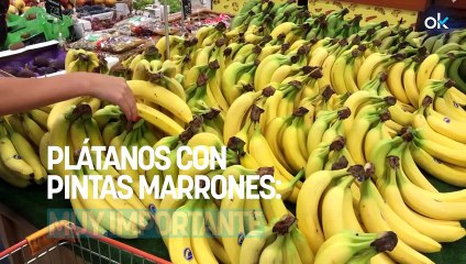 El aviso de los expertos sobre los plátanos con pintas marrones: muy importante