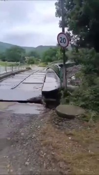 Severe flooding caused by a rainstorm in Tuapsinsky District of Krasnodar Krai, Russia 🇷🇺 (03.08.2025)