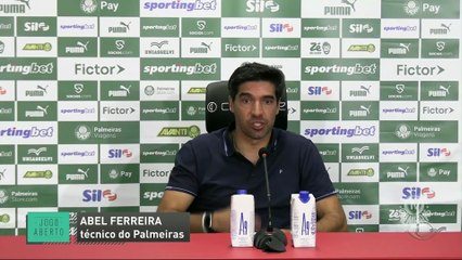 Abel deixa coletiva após pergunta de repórter; Palmeiras explica