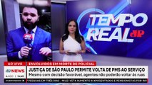 Caso Rafael Moura: PMs investigados voltam ao serviço | TEMPO REAL