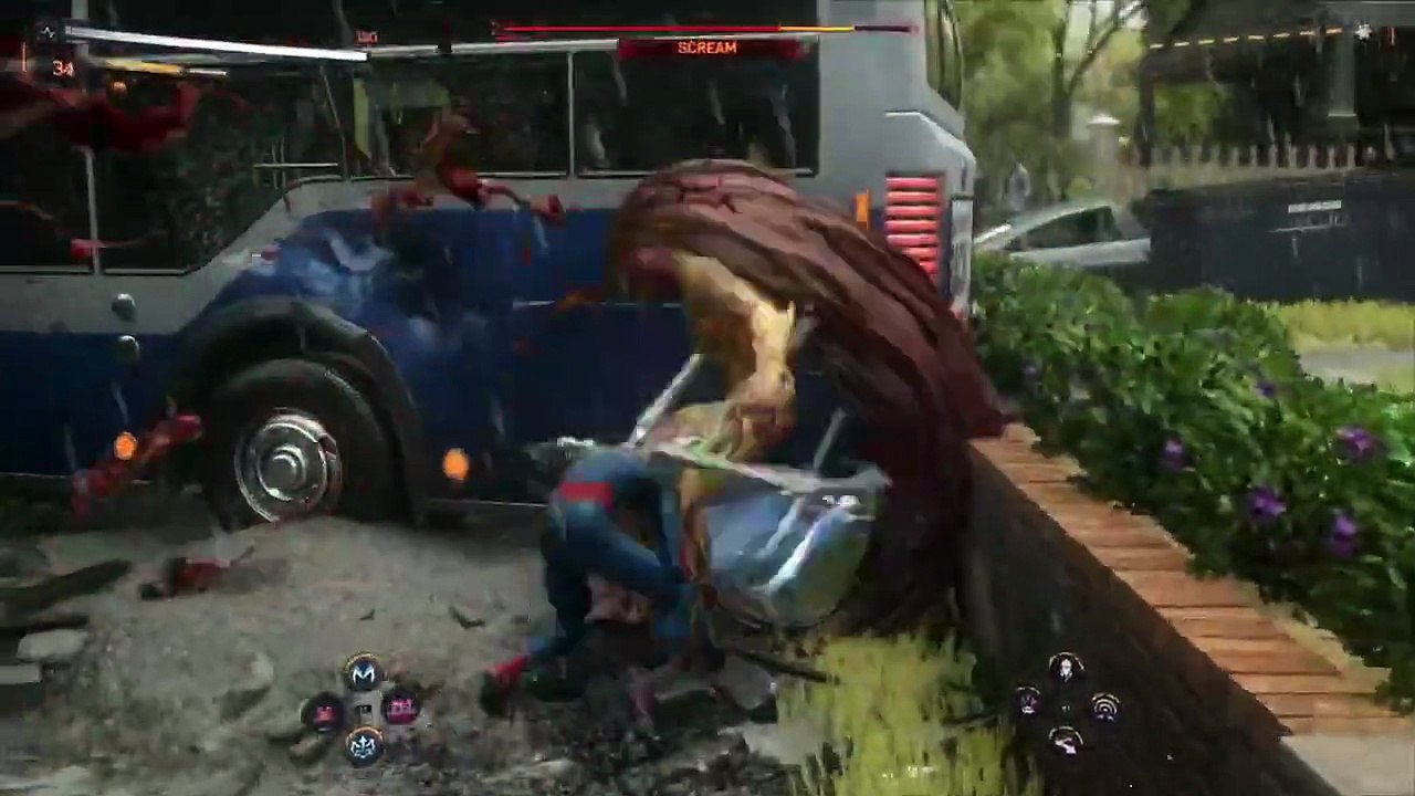 Scream Boss Fight No Damage Ultimate Difficulty - Marvel's Spider-Man 2