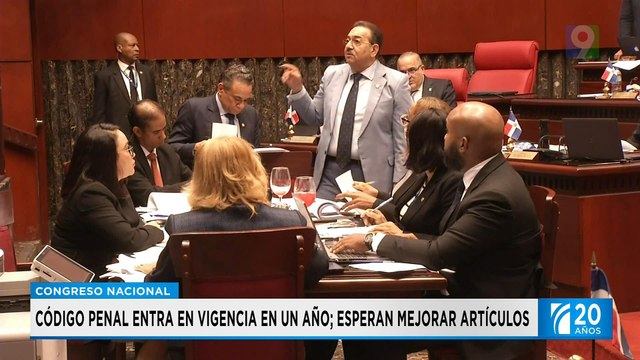 Abinader promulgo Código penal, pero se aplicará en un año, esperan mejoras en artículos | Primera Emisión SIN