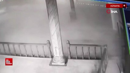 Kütahya'da şaka sınırını aşan gençler camiye zarar verdi