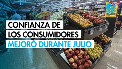 Confianza de los consumidores mexicanos mejoró durante julio