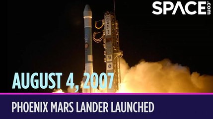 OTD In Space - August 4: Phoenix Mars Lander Launched