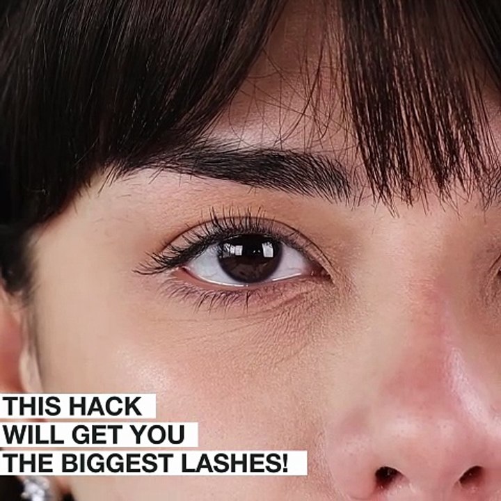 Get bigger lashes with this mascara hack! 👀💯