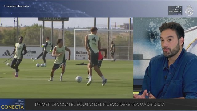 Primer entrenamiento del Real Madrid