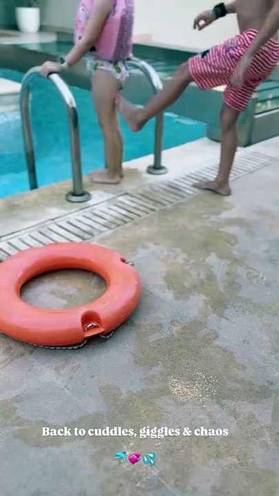 Οικονομάκου - Τσερέλα: Η επιστροφή από την Αφρική και το βίντεο της Αθηνάς με τα παιδιά της