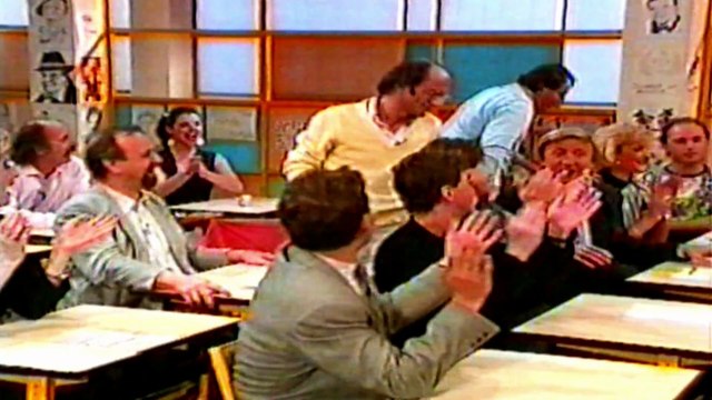 Michel Bonnet et Jean-Jacques Devaux - La Classe - Avril 1989