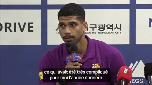 Barcelone - Araújo : "Ils n'ont pas encore vu ma meilleure version"