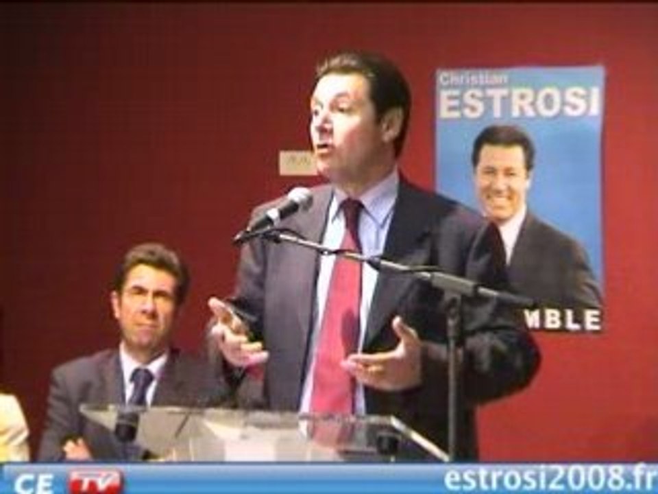 LÉGISLATIVES  Contes CHRISTIAN ESTROSI 2008